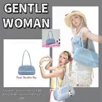 ราคา พร้อมส่ง กระเป๋าสะพายข้างผ้าเดนิมปิเก้ Gentlewoman ของแท้ 100 (43011161867)