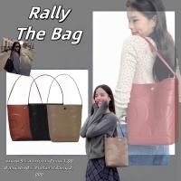 ราคา Rally The Bag Whisper กระเป๋าหนังแท้สีแดง Rally Movement Bucket Bag ของแท้ 100 ไม่มีผ้าแถม (42260766800)