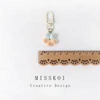 ราคา มาการอง จําลองโดนัทขนมปังพวงกุญแจสัตว์จี้สนุก (44128967122)