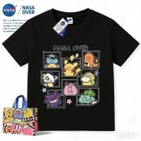 ราคา เสื้อยืดแขนสั้นสำหรับเด็ก ผ้าฝ้ายลายการ์ตูนโปเกมอน สไตล์เกาหลี ใส่สบายในฤดูร้อน (53106414238)