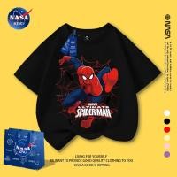 ราคา เสื้อยืดแขนสั้นลายสไปเดอร์แมนสำหรับเด็ก สวมใส่ง่ายในหน้าร้อนปี 2026 (45806461181)