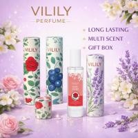ราคา น้ำหอม VILILY ขนาด 30 มล พร้อมกระป๋อง กลิ่นหอมติดทนนาน กลิ่นบลูเบอร์รี่ จัสมิน ลาเวนเดอร์ กุหลาบ (56006352249)