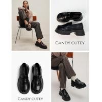 ราคา Candy Cutey Penny Loafer ดีไซน์คลาสสิก พื้นหนาเสริมส้นเล็กน้อย ทรงสุภาพ ใส่ทำงานได้ (53056530863)