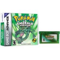ราคา Pokemon Series GBA Game Cartridge In Box Emerald Ruby FireRed Leafgreen Sapphire No Manual (42307959275)