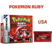 ราคา ใหม่ Pokemon Series Emerald FireRed Leafgreen Ruby Sapphire 5 รุ่น GBA เกมในกล่องสําหรับ 32 บิตตลับหมึกวิดีโอเกมไม่มีคู่มือ (40107963453)