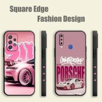 ราคา PORSCHE สําหรับRealme GT Neo 5 Se C67หมายเหตุ50 12X C63 C65 GT 6 13 PRO PLUSสีขาวและสีชมพูPorsche 911 GT3 RS OYZ62 เคสโทรศัพท์สแควร์ขอบ (54557079269)