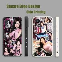 ราคา สําหรับ Vivo Y73 Y21 Y33s Y21s Y21t Y33t Y81 Y81S Y81i Y31 Y51A V25e Aespa Ningning OYZ51 เคสโทรศัพท์ขอบสี่เหลี่ยม (54157090815)