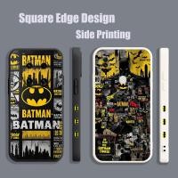 ราคา ปลอกสําหรับ OPPO A3S A5 A5S A7 A12 A15 A15S A16S A12E A39 A57 Reno 5 A54 Batman Moive Aesthetics TFZ18 เคสโทรศัพท์ขอบสี่เหลี่ยม (50856893405)