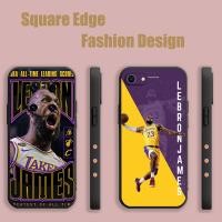 ราคา เคสสําหรับ iPhone 15 Pro Max 16 PRO MAX 16e Lebron James Lakers LBJ JGL38 เคสโทรศัพท์ขอบสี่เหลี่ยม (46506433742)