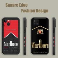 ราคา ปลอกสําหรับ Redmi หมายเหตุ 12 Turbo K70 12 13 Pro A3 14C หมายเหตุ 14 Malboro โลโก้รูปแบบ HBX05 เคสโทรศัพท์ขอบสี่เหลี่ยม (45256222312)