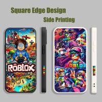 ราคา ปลอกสําหรับ Vivo Y91 Y93 Y91i Y95 Y91C Y15A Y15S Y53 V11i Z3i S1 V21e Y76 ROBLOX เกมน่ารัก HBX10 เคสโทรศัพท์ขอบสี่เหลี่ยม (52806193807)
