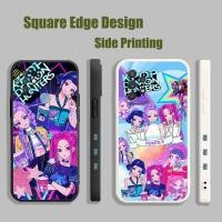 ราคา ปลอกสําหรับ Vivo Y91 Y93 Y91i Y95 Y91C Y15A Y15S Y53 V11i Z3i S1 V21e Y76 Kpop Demon Hunters สีชมพูความงาม HBX04 เคสโทรศัพท์ขอบสี่เหลี่ยม (57556202287)