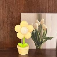 ราคา โคมไฟข้างเตียงรูปดอกไม้ที่น่ารัก โคมไฟเล็กสำหรับเด็กตั้งโต๊ะเรียน (41479148232)