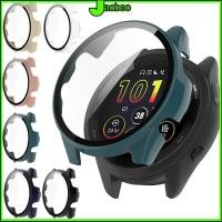 ราคา เคส ปกกระจกนิรภัย for Garmin Forerunner 165 165 Music ครอบคลุมเต็ม กรณีป้องกันป้องกัน Gores for Garmin Forerunner 165 (46752161872)