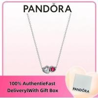ราคา ปลอดภาษี 100 เครื่องประดับเงินสเตอร์ลิง s925 แหวนแพนโดร่า ของขวัญเครื่องประดับ สร้อยคอห้อยหัวใจ Halo 393632 ค01 (28129789762)