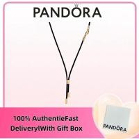 ราคา เครื่องประดับเงินแท้ S925 สร้อยคอ Pandora สายพิเศษ ทำจากโพลีเอสเตอร์รีไซเคิล (53705383883)