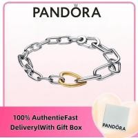 ราคา หน้าที่ฟรี 100 แหวนแพนดอร่าเงินสเตอร์ลิง s925 กับสร้อยข้อมือหัวใจทูโทนจากแพนดอร่า (56754716547)