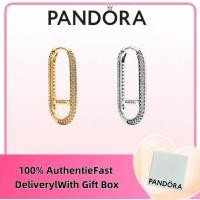 ราคา ต่างหู Pandora ME Extended Pavé Link สไตล์ Pandora พร้อมกล่องของขวัญสำหรับผู้หญิง รหัส 262796 (52551479780)