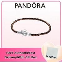 ราคา สร้อยข้อมือหนังถักลาย The Lion King จาก Disney ในแบบ Pandora Moments สเตอร์ลิงซิลเวอร์ พรีเมียมสำหรับผู้หญิง (52255379189)