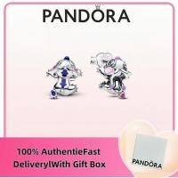 ราคา 100 S925 เครื่องประดับเงินสเตอร์ลิงของขวัญเครื่องประดับ Pandora สําหรับผู้หญิง Disney Stitch Angel Stud ต่างหู 293741ค01 (45351509712)