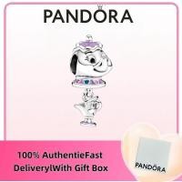 ราคา แหวน Pandora สไตล์ Beauty and the Beast จาก Disney พร้อมชาร์ม Mrs Potts ในเน้นเงินSterling s925 (44173489301)