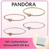 ราคา กำไลข้อมือ Pandora Moments จากเงินแท้ s925 สำหรับเป็นของขวัญ (42076458750)