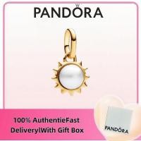ราคา กล่องเครื่องประดับเงินแท้ S925 พร้อม charm พิมพ์ลาย Sun และไข่มุกน้ำจืด ขนาดเล็ก แบบใหม่ยอดนิยม (47554973166)