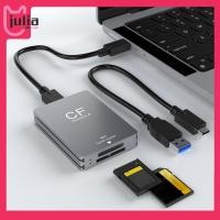 ราคา Julia1 th 2 in 1 CFexpress Type A SD Card Reader อะแดปเตอร์ USB 3 2 10Gbps สําหรับ SLR (29657138978)