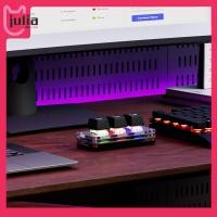 ราคา Julia1 th Rgb Mini Cut Copy Paste Keyboard 3 Key USB Type C Gaming Mechanical Keyboard (29563970592)