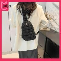 ราคา Julia1 th กระเป๋าสะพายข้างผู้หญิง Padding สายปรับได้ Sport Satchel Bag Quilted Daily Bag (29116739725)
