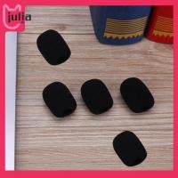 ราคา Julia1 th ฟองน้ําครอบหัวไมโครโฟน แบบนิ่ม ยืดหยุ่น สําหรับชุดหูฟัง 5 ชิ้น (25023633952)
