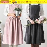 ราคา ผ้ากันเปื้อนผ้าลินิน ไดนา ผ้ากันเปื้อนผ้าฝ้ายฟลอริสสไตล์เกาหลีผ้ากันเปื้อนครัวนอร์ดิก (54306970922)