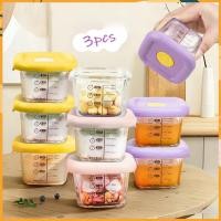 ราคา ถ้วยเก็บอาหารทารก 3 ชิ้น ชุด กล่องเก็บอาหารเด็กเข้าไมโครเวฟได้ เก็บอาหารเด็ก กล่องอาหารเด็ก ถ้วยแก้วใส่อาหารเด็ก (52904183801)