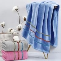 ราคา COD 350กรัม ขนาด 140x70 ซม ผ้าเช็ดตัว ผ้าขนหนู Cotton คอตตอน100 สีเข้ม ซับน้ำได้ดี สำหรับผู้ใหญ่ (24689359246)