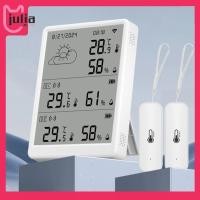 ราคา อินเตอร์เน็ตไร้สายสถานีอากาศเครื่องวัดอุณหภูมิห้องดิจิตอลในร่มกลางแจ้งไฮโกรมิเตอร์สถานีอากาศอัจฉริยะอุณหภูมิความชื้นตรวจสอบนาฬิกาปฏิทินสํา (49957066069)