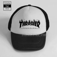 ราคา หมวก Thrasher Trucker ปรับได้ แบบ Snapback สำหรับผู้ชายและผู้หญิง ในสไตล์ Hip Hop และวัฒนธรรมสตรีท (45106544633)