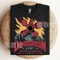 ราคา เสื้อยืด Stranger Things ผ้าฝ้าย 100 แขนสั้น สำหรับใส่ประจำวัน (52853676157)
