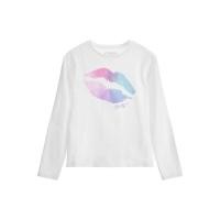 ราคา เสื้อยืดแขนยาวคอกลม สำหรับผู้ชายและผู้หญิง ทำจากผ้าฝ้าย 100 ใส่สบาย เหมาะสำหรับใส่ลำลอง (50406959401)
