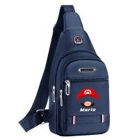 ราคา ขายร้อน Mario Kart Gaming Chest Sling Bag Men Waterproof Canvas Fanny Pack Crossbody Bag Lightweight Multi Pocket Adjustable Strap for Nintendo Character and Gaming Fans (51303846495)