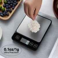 ราคา 10kg 0 1g Kitchen Scale ตาชั่งครัว Digital Scale เครื่องชั่งครัว หน้าจอ LED ความละเอียดสูง เครื่องชั่งอาหาร เครื่องชั่งด (51956564254)