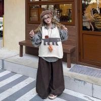 ราคา เสื้อกั๊กลายการ์ตูนสไตล์วิทยาลัยแบบญี่ปุ่นสำหรับนักเรียนหญิงพร้อมกางเกงลายสก๊อต (55701285869)