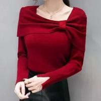 ราคา ผ้าคลุมไหล่สำหรับฤดูหนาวมีโบว์ สไตล์คลาสสิก สีแดงทำจากผ้าไหมน้ำแข็งบางเบานำเสนอความหรูหราให้แก่คุณ (51853424686)