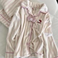 ราคา ชุดนอนลายคิตตี้ แขนยาว กางเกงขายาว สำหรับฤดูใบไม้ร่วงถึงฤดูหนาว ไซส์กลาง สไตล์น่ารักสำหรับที่บ้าน (50153484197)