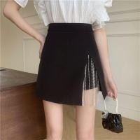 ราคา ส่วนลด 50 ขายร้อน ผิดปกติ Careful เครื่องแยกกางเกงขาสั้นกระโปรงฤดูร้อนเอวสูงครอบคลุม Crotch Slimmer ดูกระโปรงสะโพก a Line กระโปรงเวอร์ชั่นเกาหลี Simple Fema (56256415289)