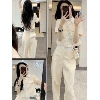 ราคา ชุดลำลองสูทฤดูร้อนแขนสั้น ลายพิมพ์ สำหรับผู้หญิง (54956214068)