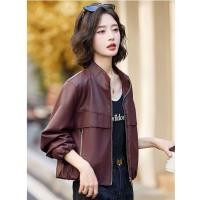 ราคา ลดราคามาก เสื้อแจ็คเก็ตหนังทรงหลวมสั้น สไตล์เกาหลี เหมาะหลายฤดูกาล (45707033913)