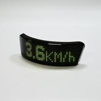 ราคา แอพที่กำหนดเองแก้ไขข้อความหมวกกันน็อคจอแสดงผล LED ส่องสว่าง cos อุปกรณ์ประกอบฉากขี่รถจักรยานยนต์ DI (27223571779)