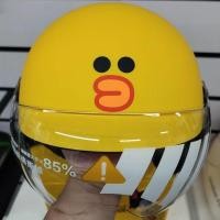 ราคา เบอร์ 9 หมีสีน้ำตาลไฟฟ้าแซลลี่ข้อต่อไก่หมวกกันน็อคสีขาวนวลขนาดกลางสีเทา Haoyun สีขาวสีฟ้าใสหมูน้อยห (26261301202)