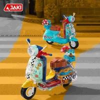 ราคา bottom price JAKI Jiaqi บล็อกตัวต่อรถจักรยานยนต์โมเดลกลไกเครื่องประดับการศึกษาสำหรับเด็กประกอบของเล่นของขวั (43079296216)