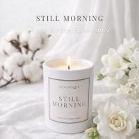ราคา SOTANIQUE STILL MORNING เทียนหอมกลิ่นแสงเช้า White Floral Cotton Musk Pet Friendly Soy Coconut wax 200 ml (50305993042)